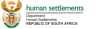 Department of Human Settlements logo