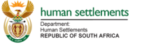 Department of Human Settlements logo